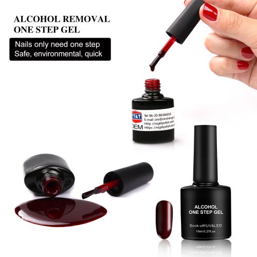 alcohol removal  one step gel